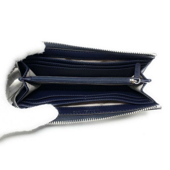 Michael Kors Jet Set Travel Wallet Admiral Blue - Picture 5 of 5